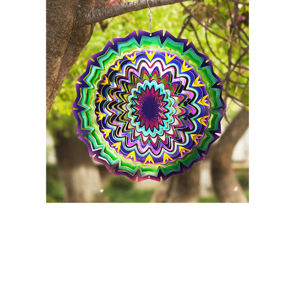 FONMY Wind Spinner Mandala Lucky Star