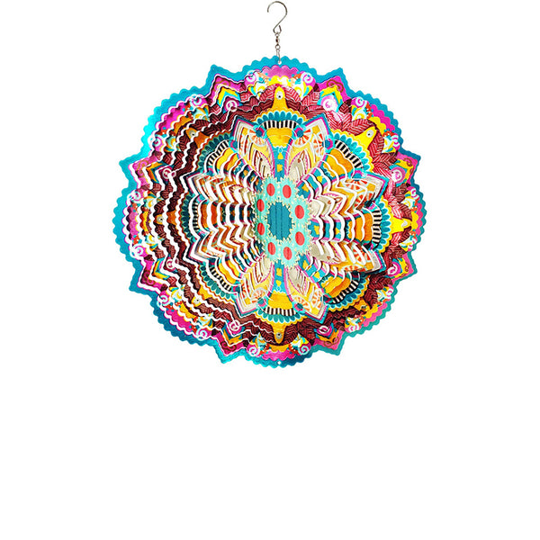 FONMY Wind Spinner Mandala Lucky Star