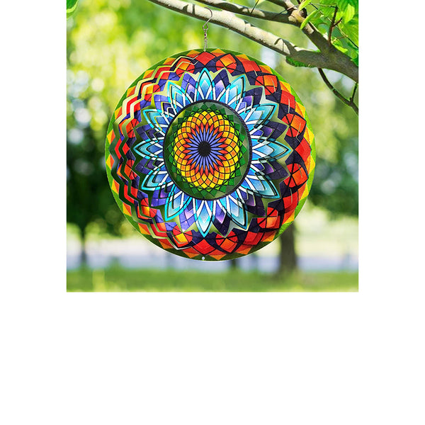 FONMY Wind Spinner Mandala Sun Flower