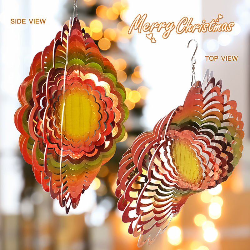 FONMY Wind Spinner Rainbow Color Sunflower