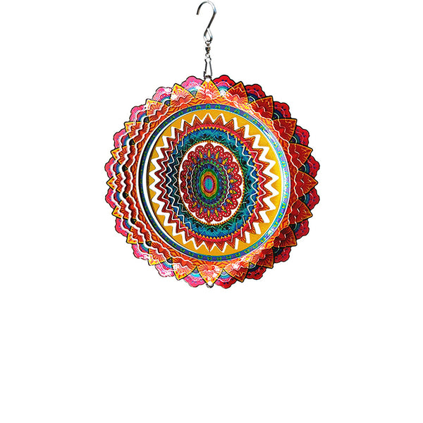 FONMY Multi Color Mandala Wind Spinners