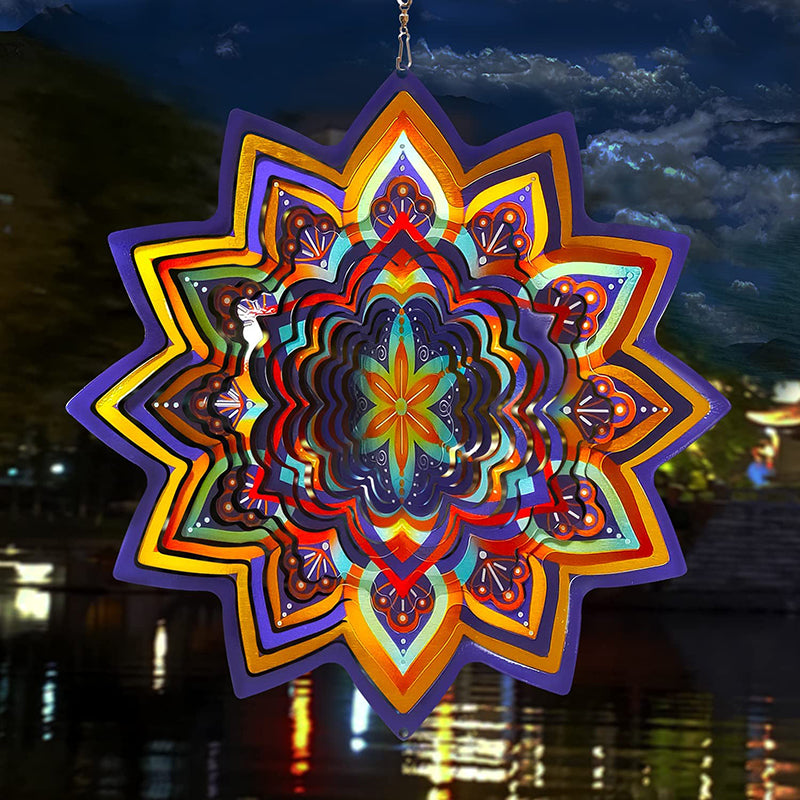 FONMY Wind Spinner Lucky Star Multi Color